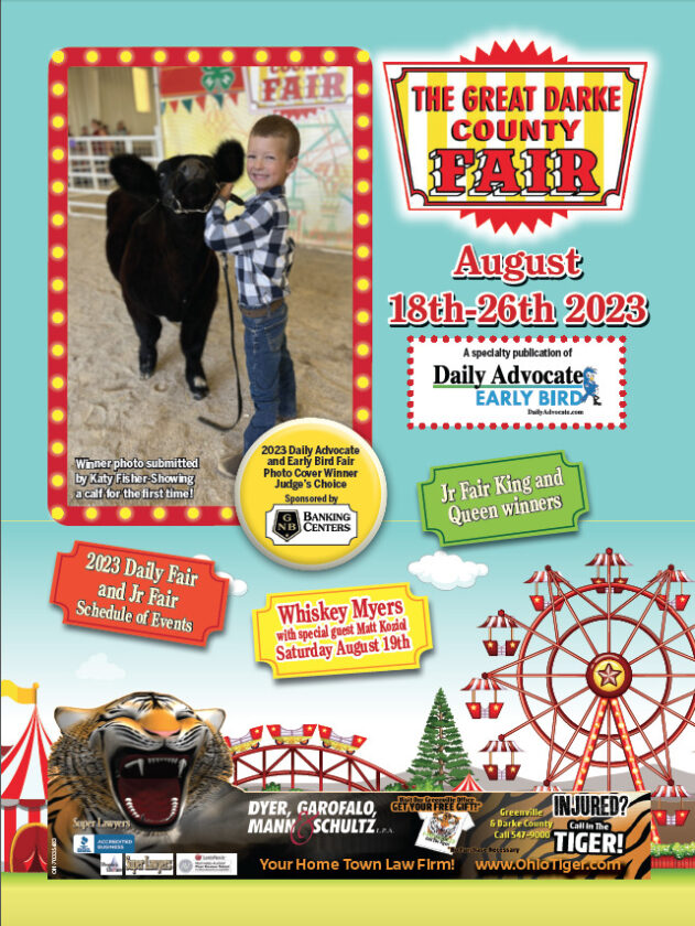 Darke County Fair 2023 Daily Advocate & Early Bird News