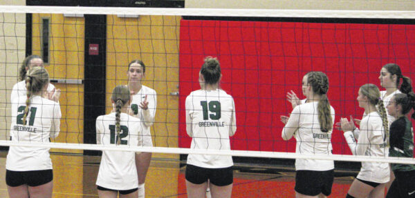 Greenville volleyball lose in four sets to Benjamin Logan in tournament play