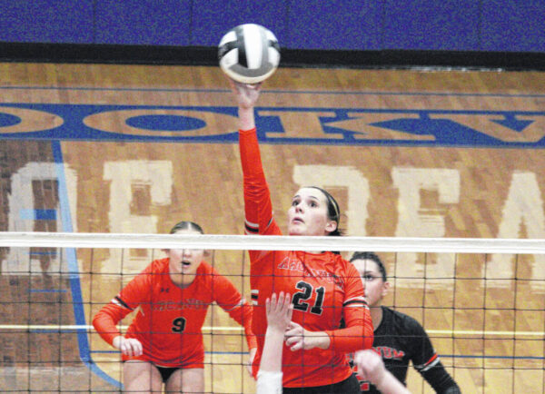 Lady Trojans volleyball cruises through Northeastern in tournament